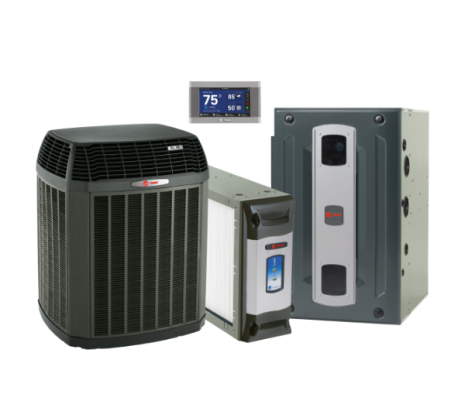 Air conditioner, furnace, air cleaner, and thermostat